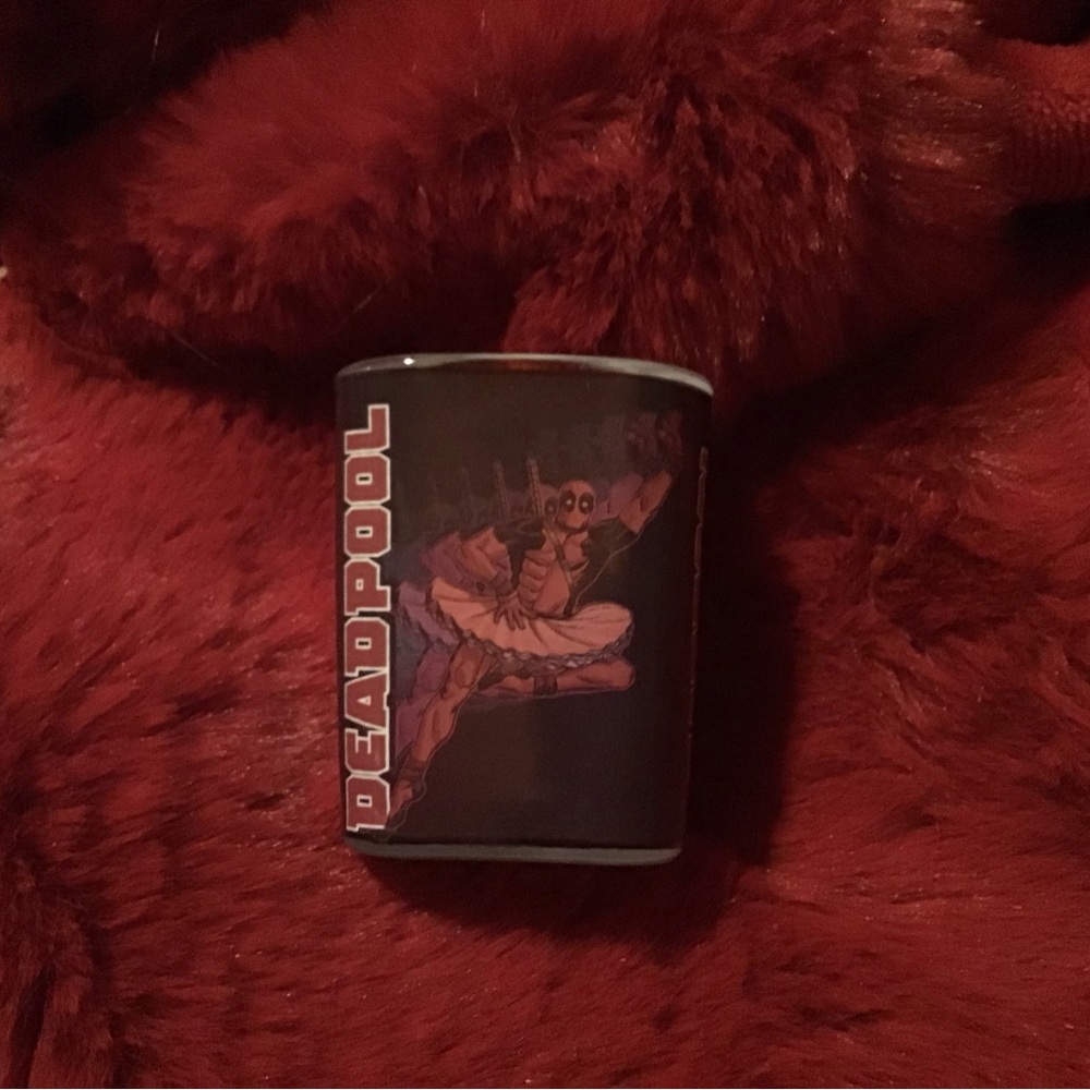 Marvel Collectible Mug with Dark Red and Black Accents